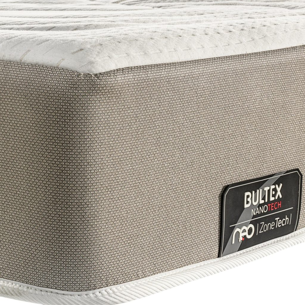 Bultex Zoom, detalle de la esquina con la etiqueta Bultex Nanotech