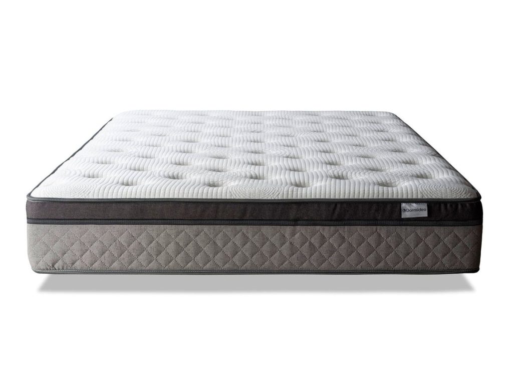 Dormideo City Luxury visto de lado con la platabanda de tejido 3D