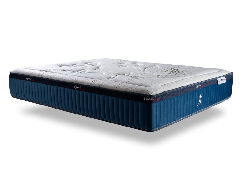 Dormideo Sport Ionic New visto de lado con la platabanda azul