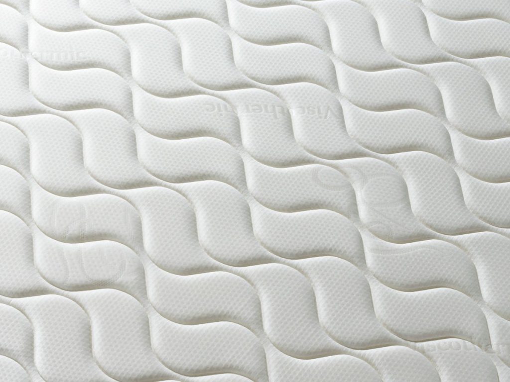 Dormideo Thunder, primer plano del tejido acolchado