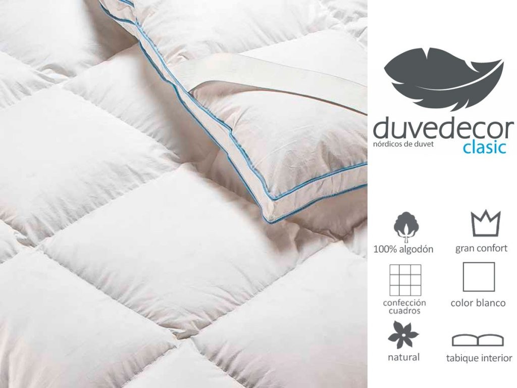 Topper Top Duvet de Duvedecor con los iconos de sus características