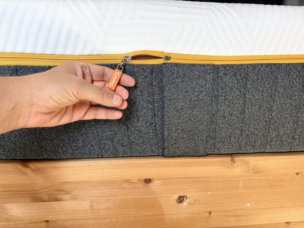 Cremallera superior de la funda del Emma Original Pro