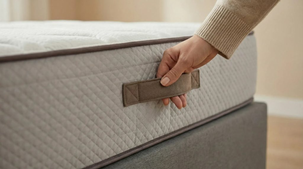 Factory Colchón GelMax Ecospring – asa lateral y banda acolchada