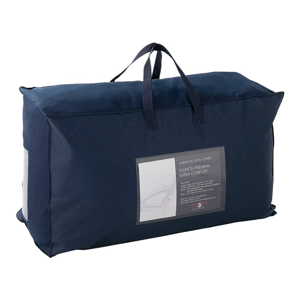Ferdown Topper Plumón Premium Extra Confort, bolsa de venta