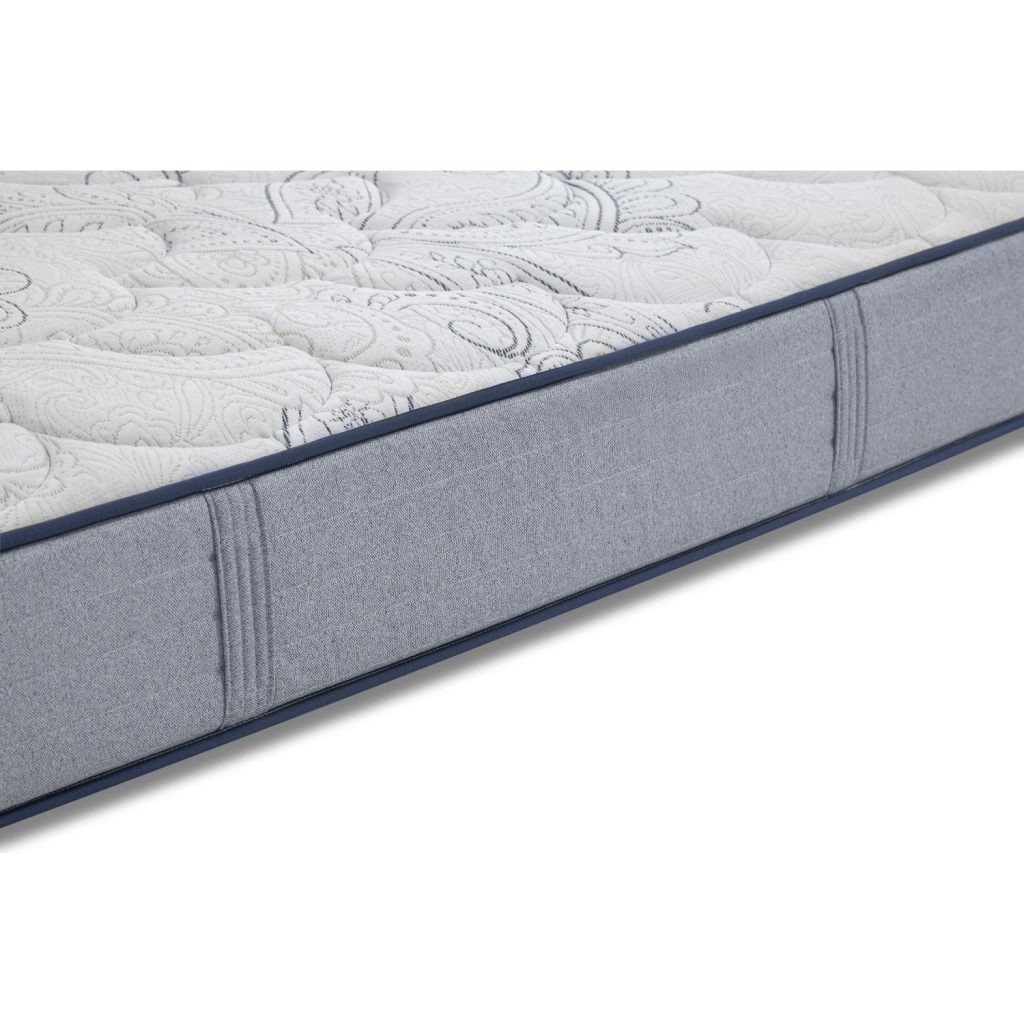 Lateral del colchón Flex Azure Multi con su ribete azul