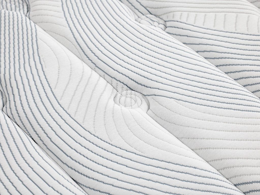 Flex Multielástic Visco, detalle del tejido y del acolchado