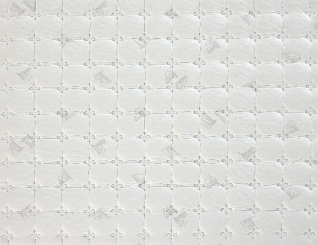 Flex Palace, detalle del acolchado de la superficie