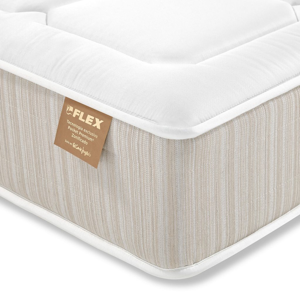Flex Tribeca V2, esquina con etiqueta de Flex