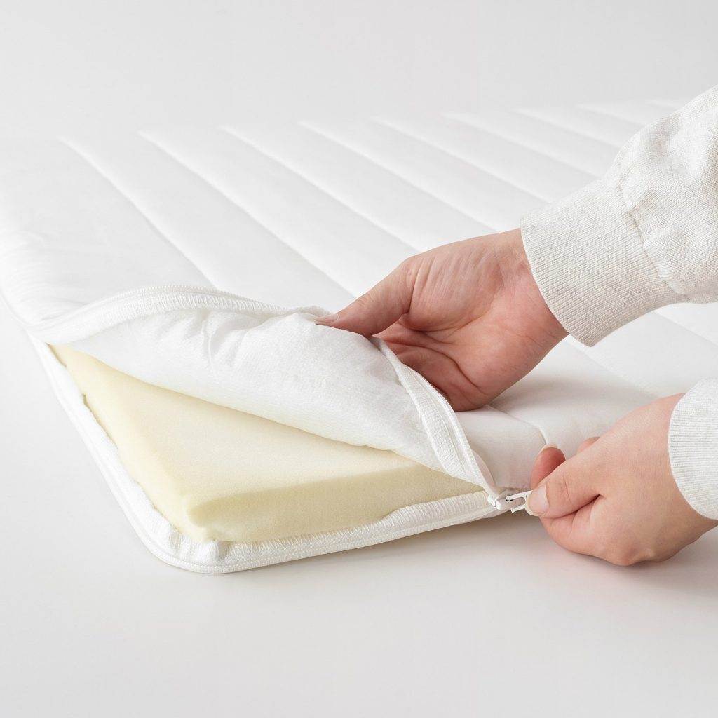 IKEA Näsfjället, funda abierta con cremallera y núcleo de espuma