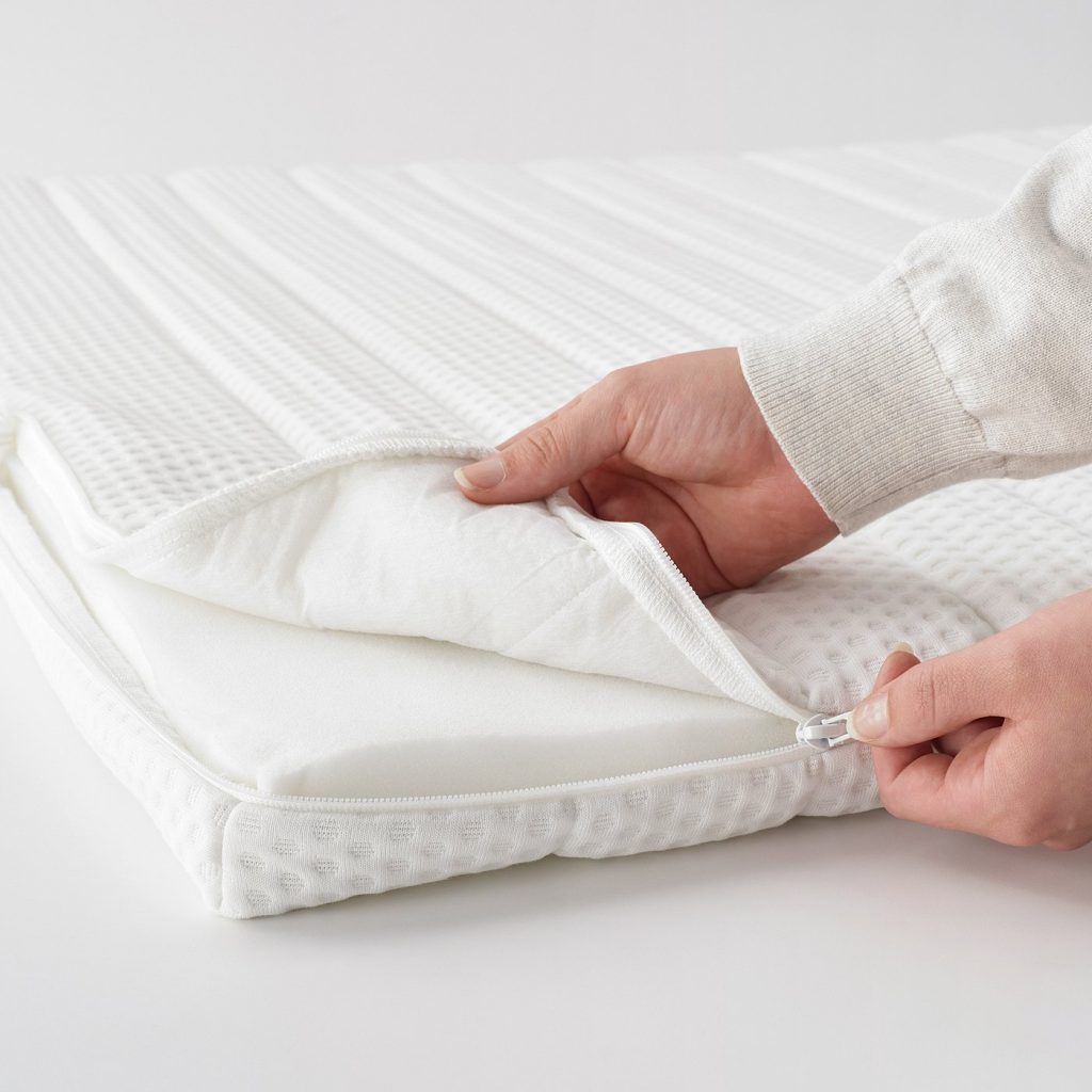 IKEA Nisseholm, funda abierta con cremallera y núcleo de espuma