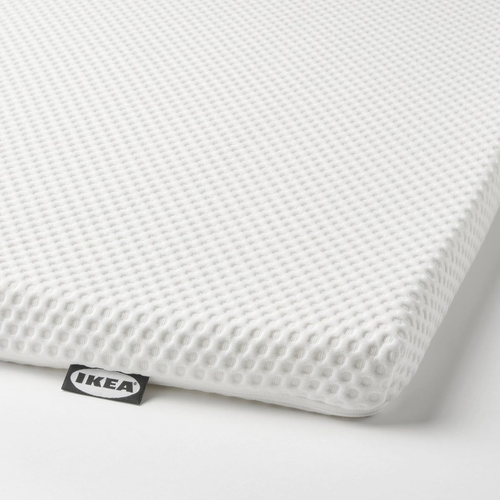 IKEA Nordberget, detalle de la esquina y el tejido de la funda
