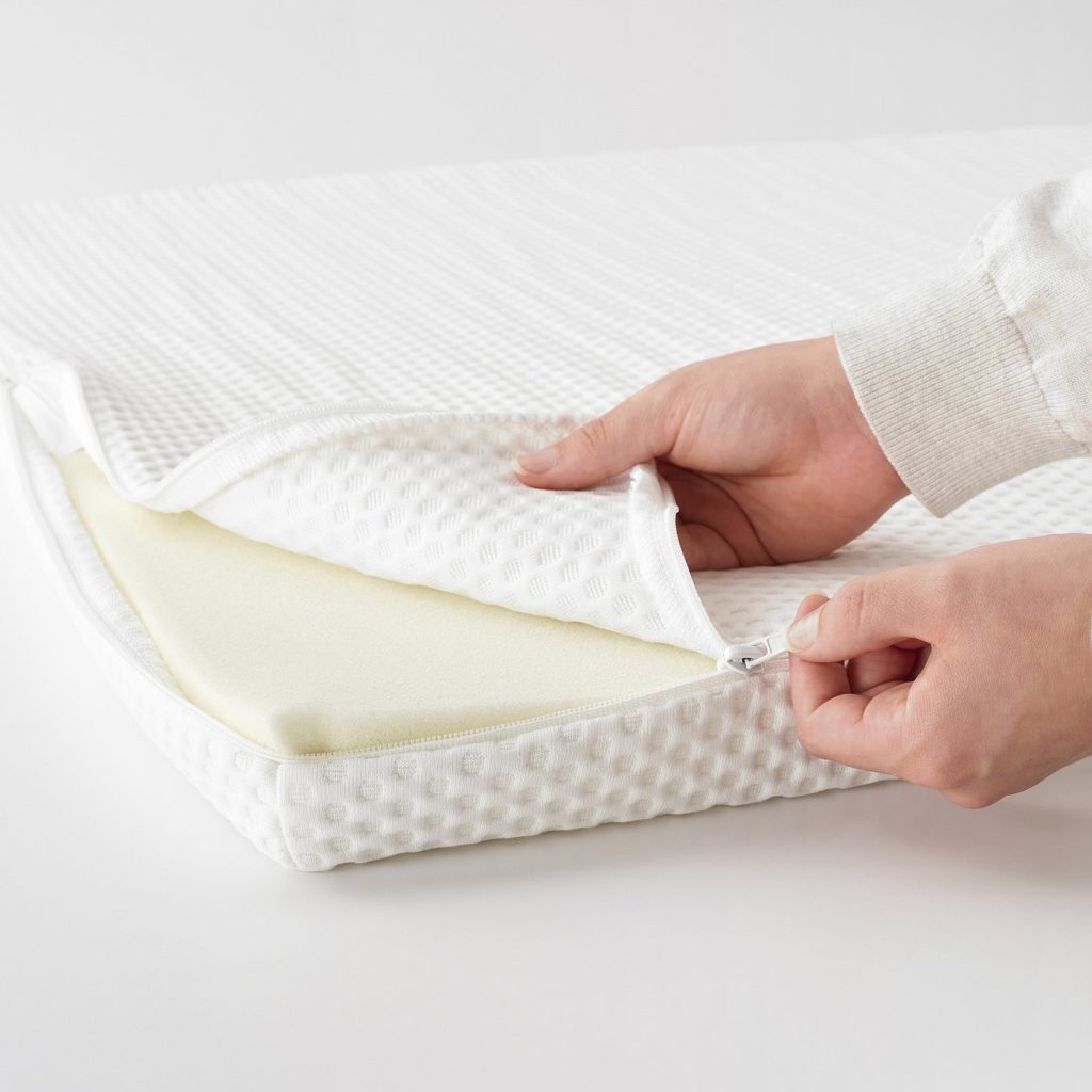 IKEA Nordberget, funda abierta con cremallera y núcleo de espuma