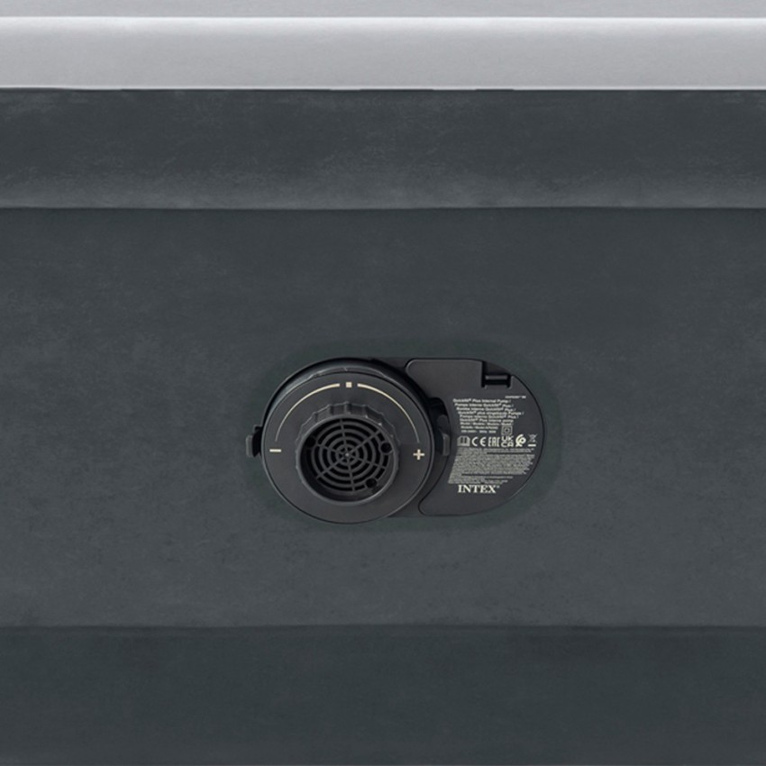 Bomba eléctrica integrada del Intex Comfort-Plush Elevated