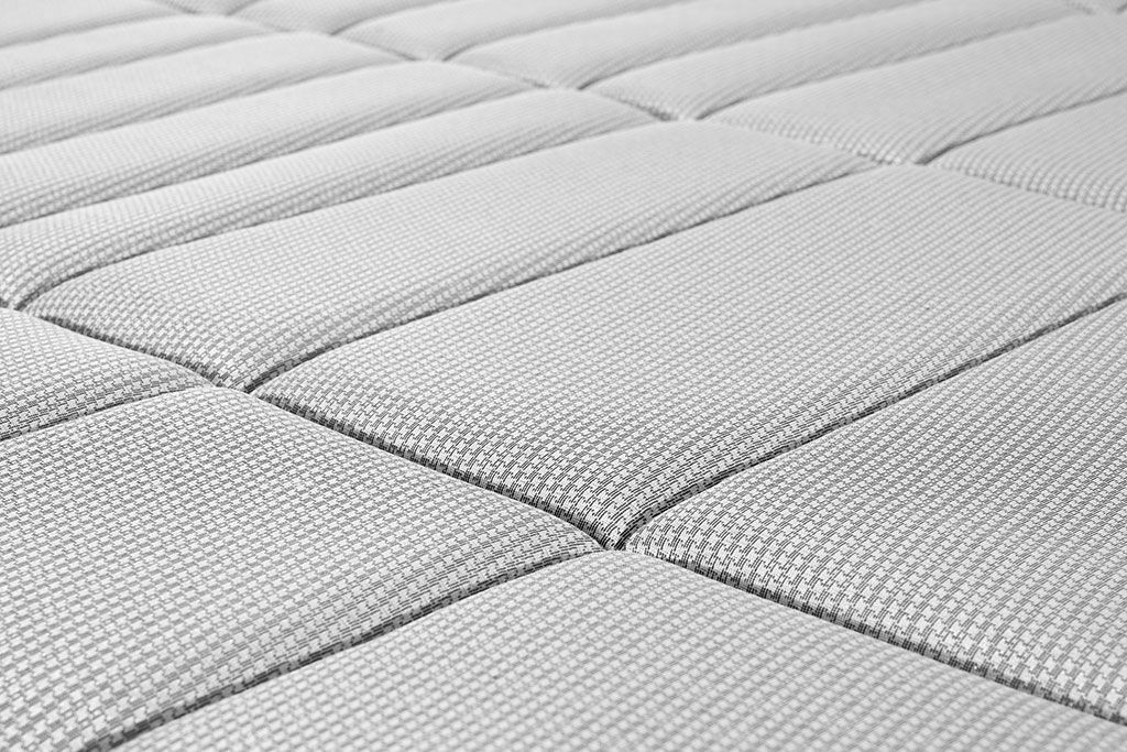 Tejido acolchado del Lattoflex Kepler en primer plano