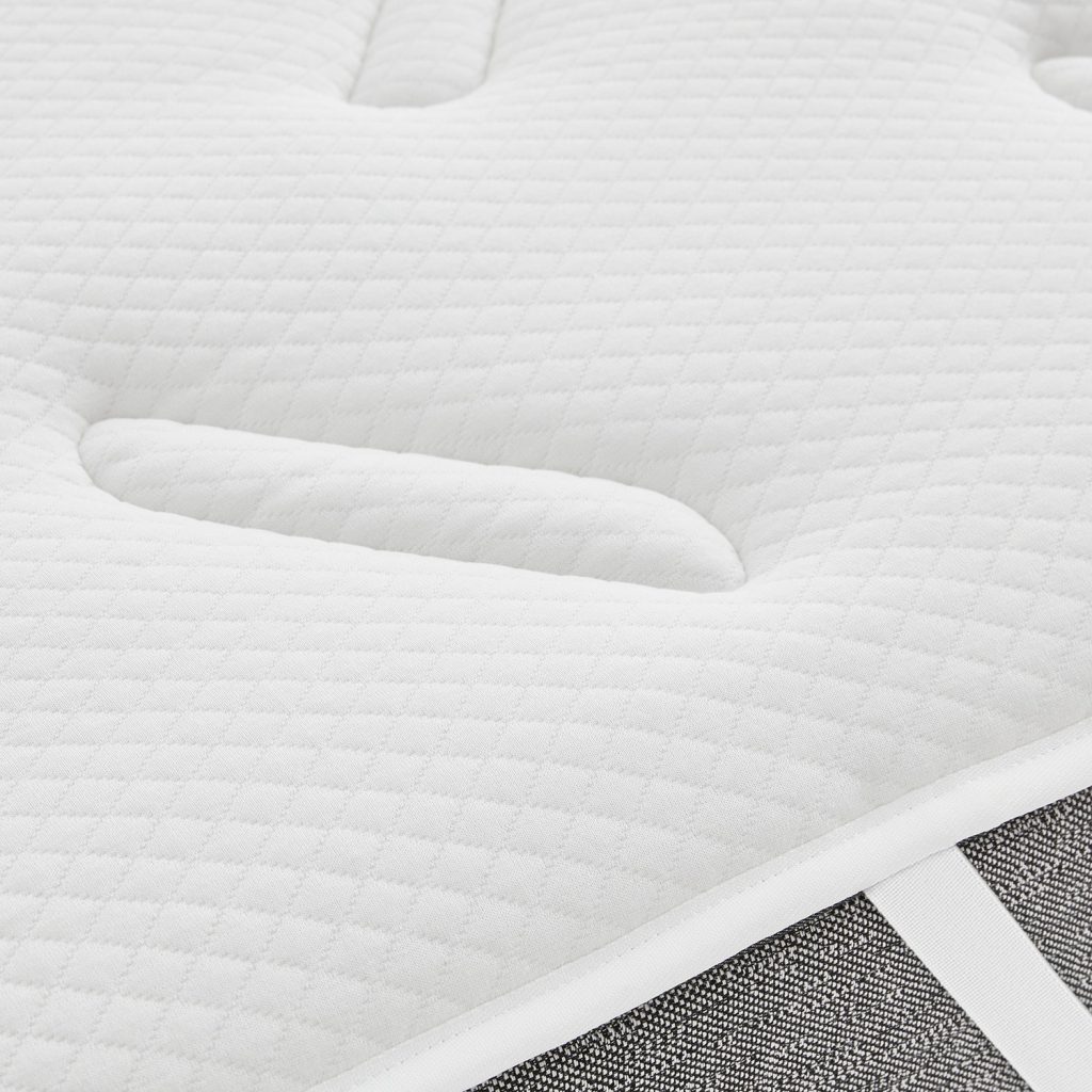 Pikolin Mini Topper Nagoya – detalle del acolchado de doble jacquard