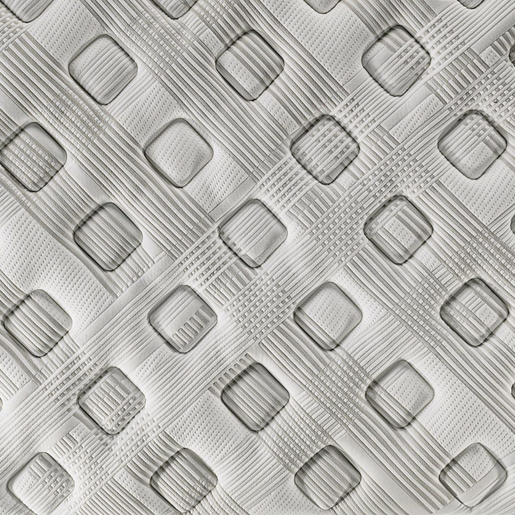 Colchón Pikolin Podium Plus, primer plano del tejido acolchado