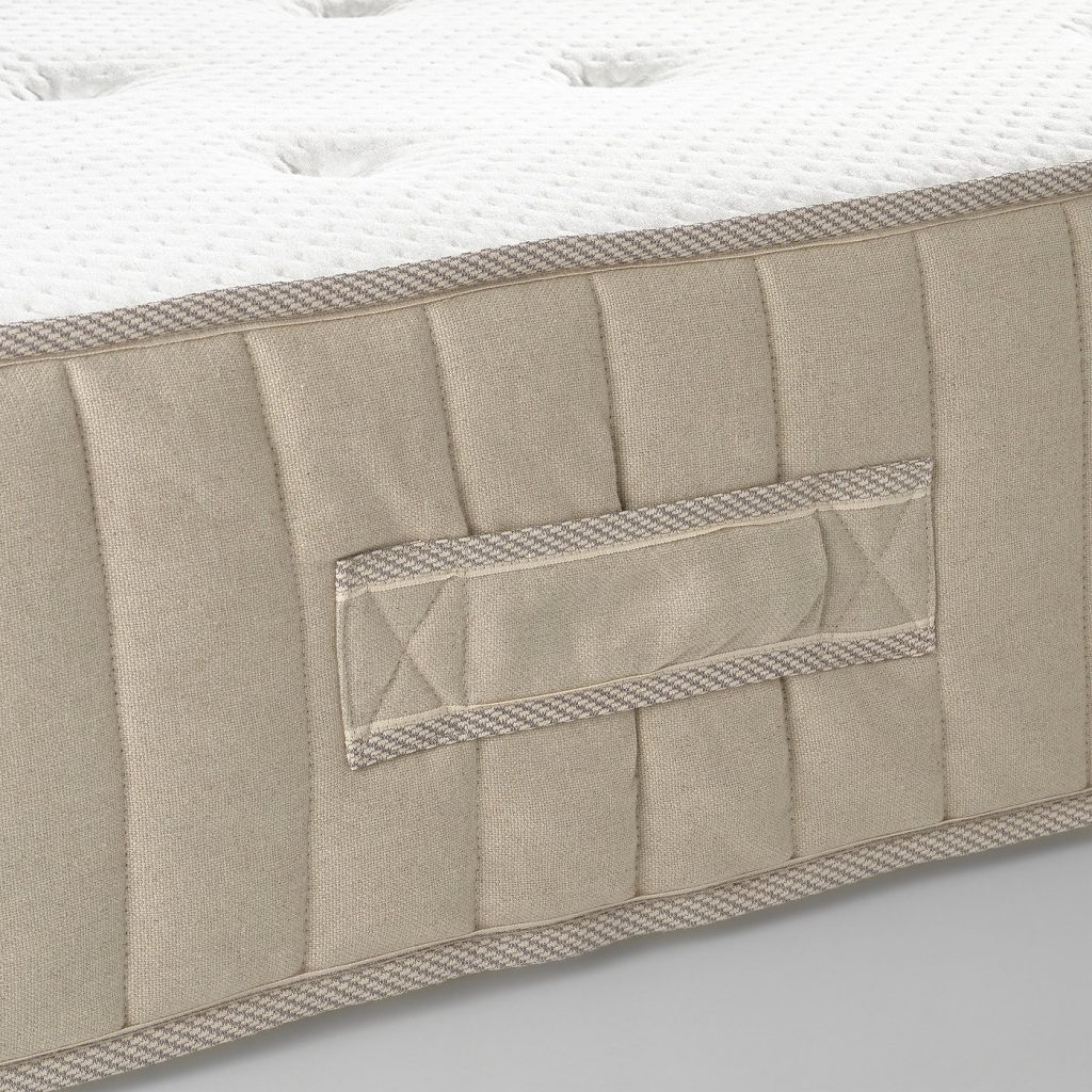 IKEA Vatneström, detalle del borde reforzado y las costuras del lateral