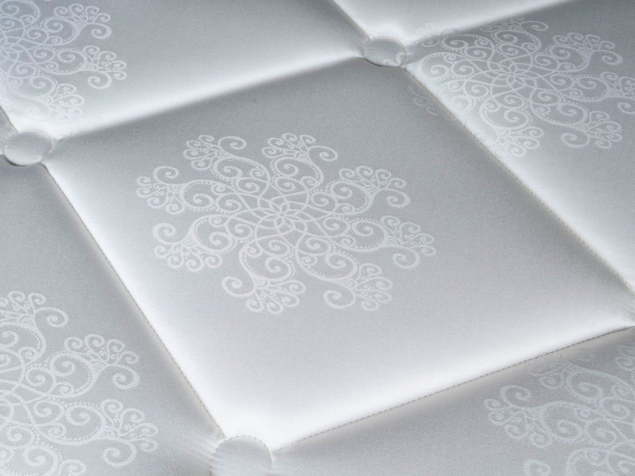 Dormideo EcoNature, detalle del tejido jacquard acolchado