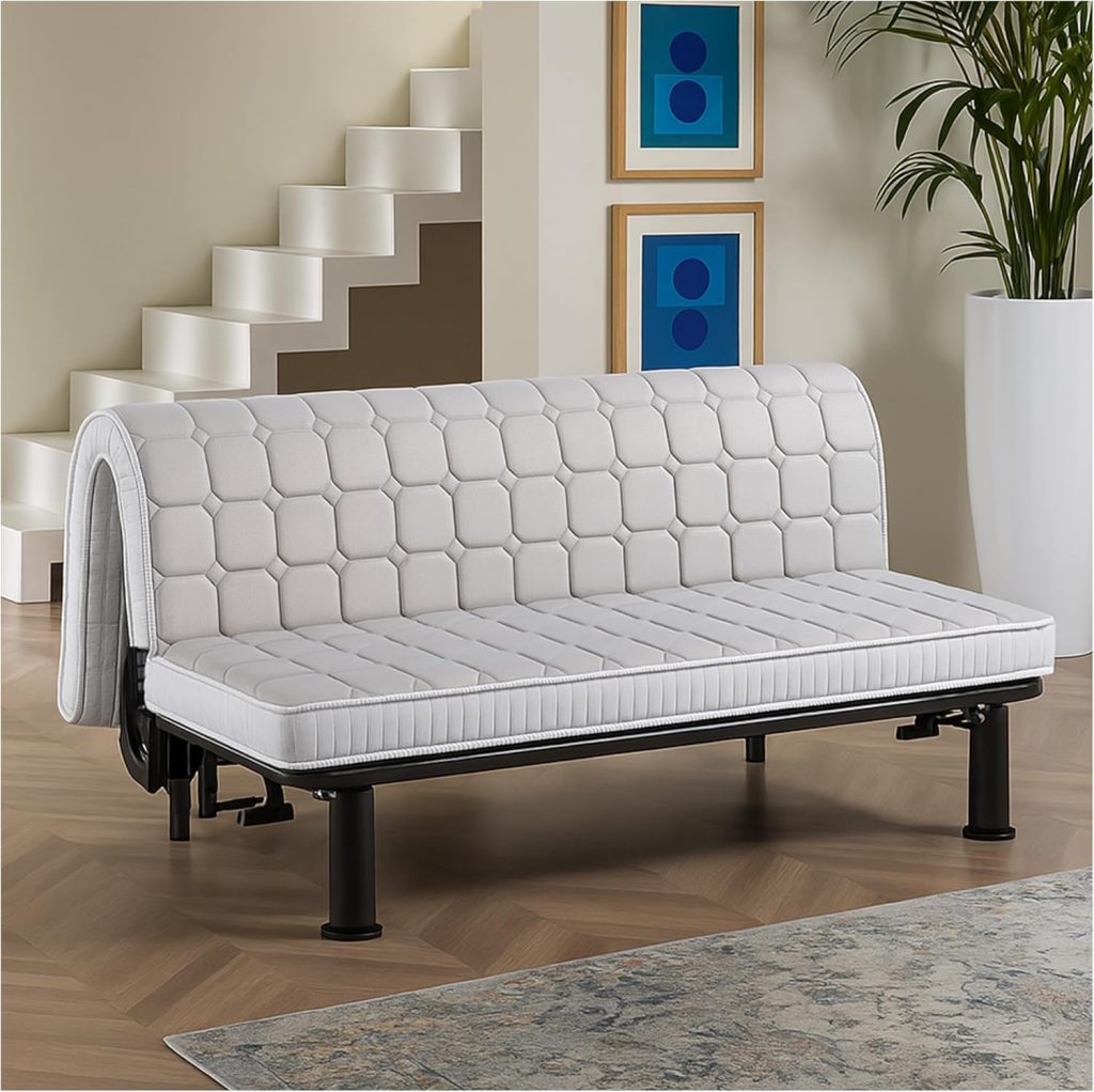 Colchón EverGreenWeb Bed Sofa Memory sobre un sofá clic-clac
