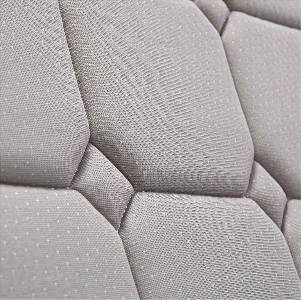 Detalle del tejido acolchado del colchón EverGreenWeb Daybed Memory