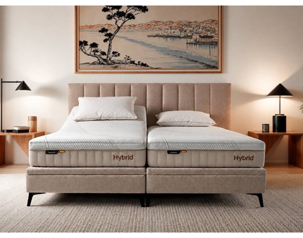 Gomarco Hybrid en una cama articulada