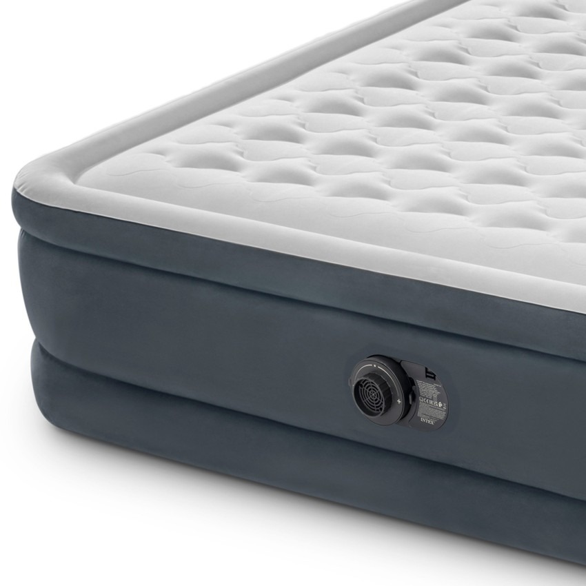 Intex Dura-Beam Deluxe Ultra Plush Headboard, esquina con la superficie acolchada