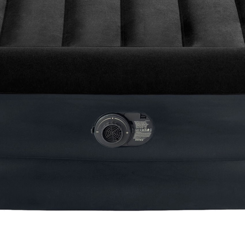 Intex Dura-Beam Plus Pillow Rest Raised, bomba eléctrica integrada en el lateral