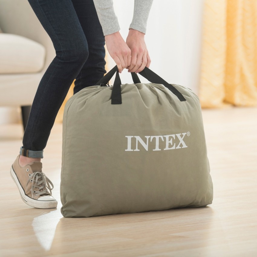 Intex Dura-Beam Plus Pillow Rest Raised guardado en su bolsa de transporte