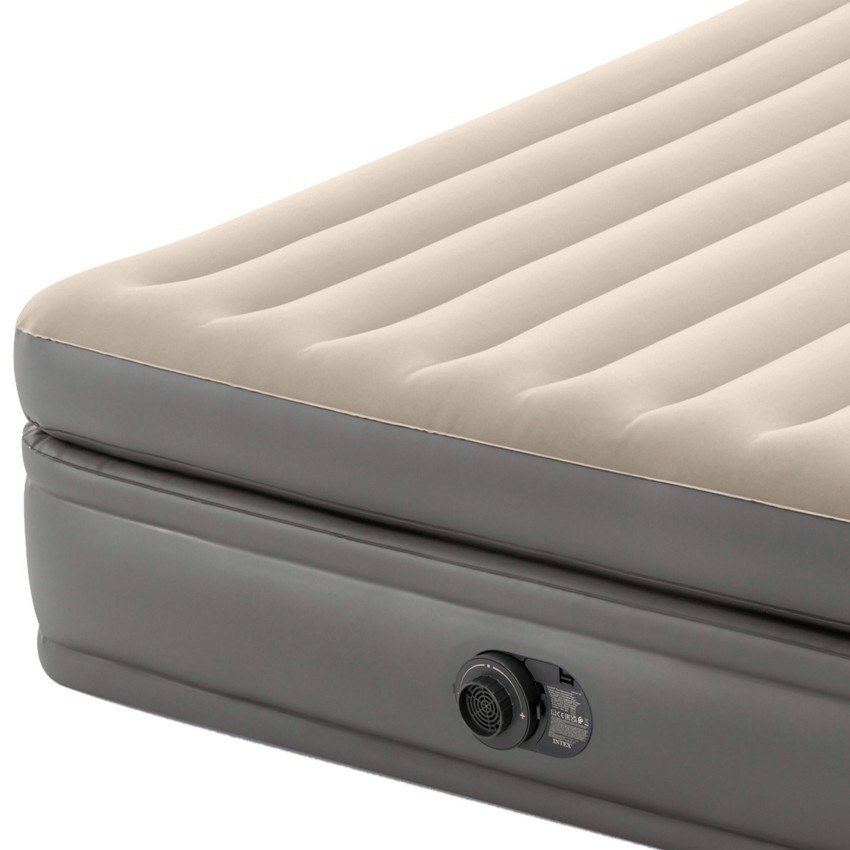 Intex Prime Comfort Elevated, detalle de la doble cámara y la superficie acanalada